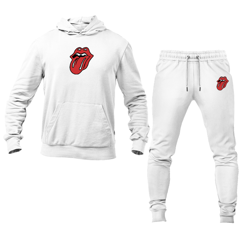 Men's Rolling Stones Hoodie and Joggers Set