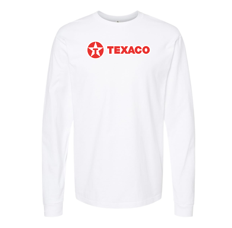 Men's Texaco Cotton Long Sleeve T-Shirt