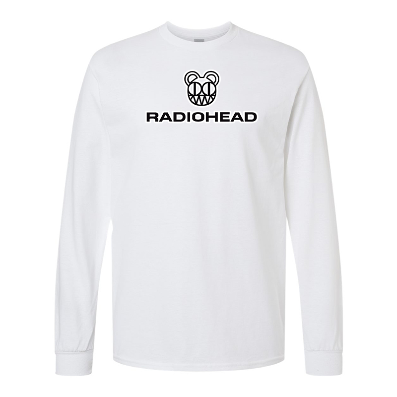 Men's Radiohead Gildan Heavy Cotton Long Sleeve T-Shirt