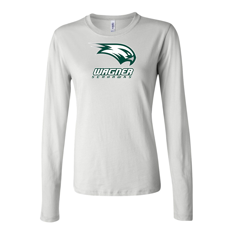 Women's Wagner Seahawks  Long Sleeve T-Shirt