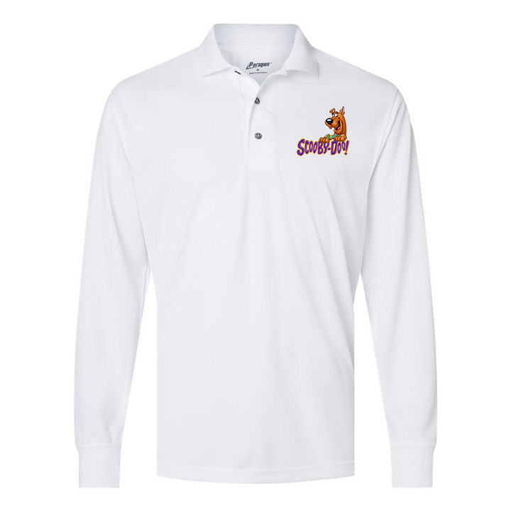 Men's Scooby-Doo Paragon Prescott Long Sleeve Polo