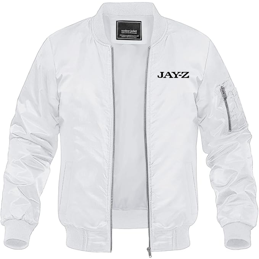 MAGNIVIT Men's Jay-Z Lightweight Bomber Jacket Windbreaker Casual Fall Spring Outdoor Coat