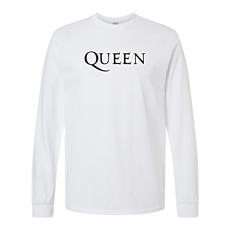 Men's Queen Gildan Heavy Cotton Long Sleeve T-Shirt