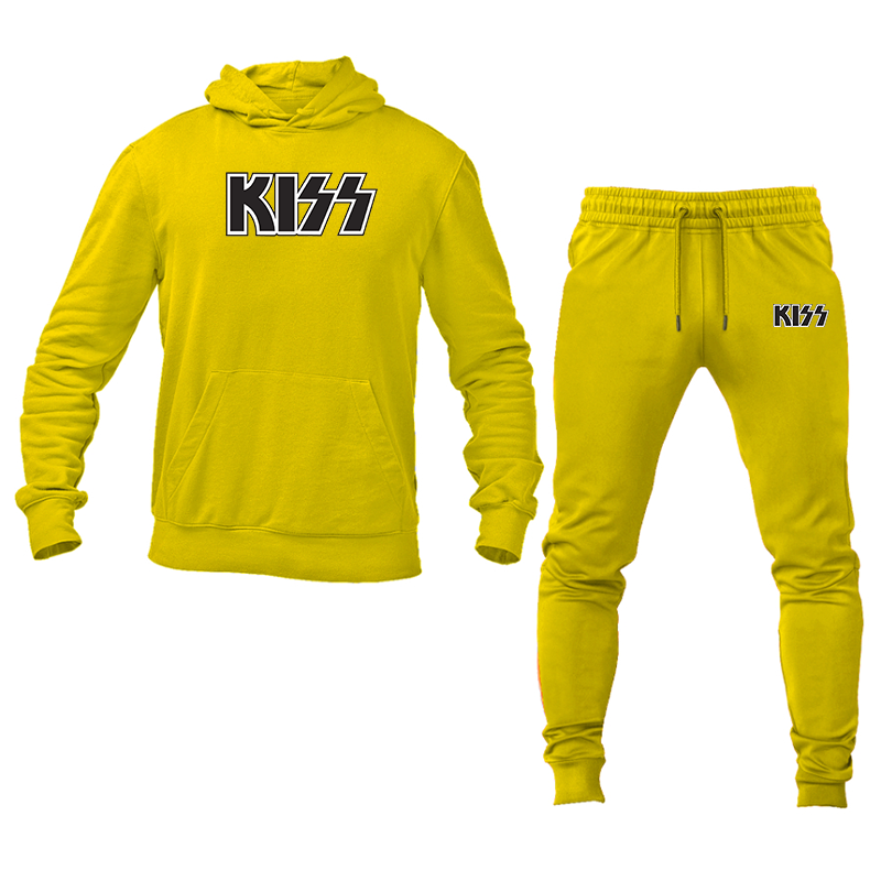 Men's Kiss Hoodie and Joggers Set