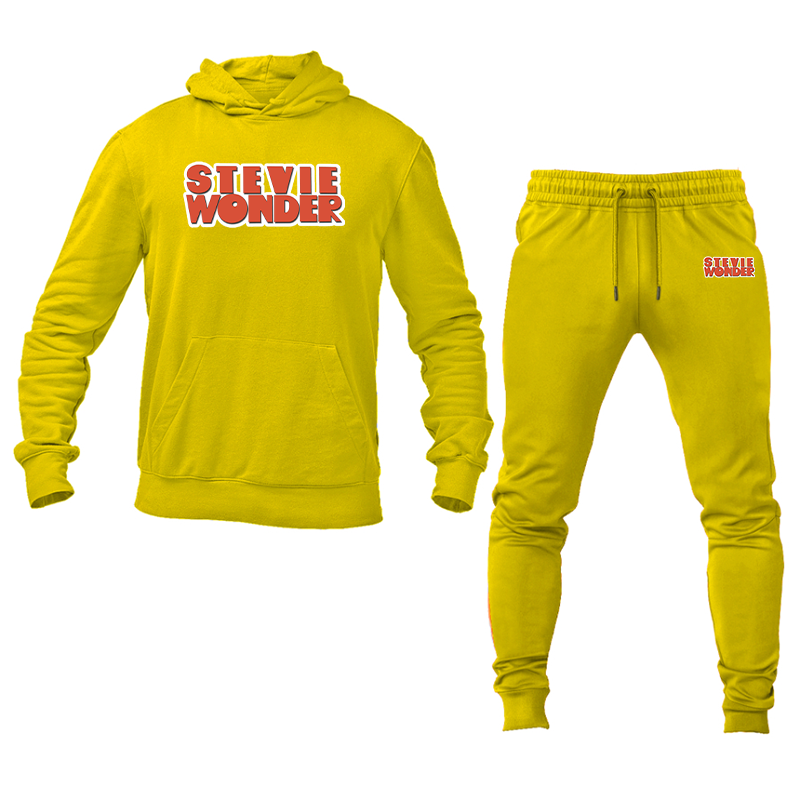 Men's Stevie Wonder  Hoodie and Joggers Set