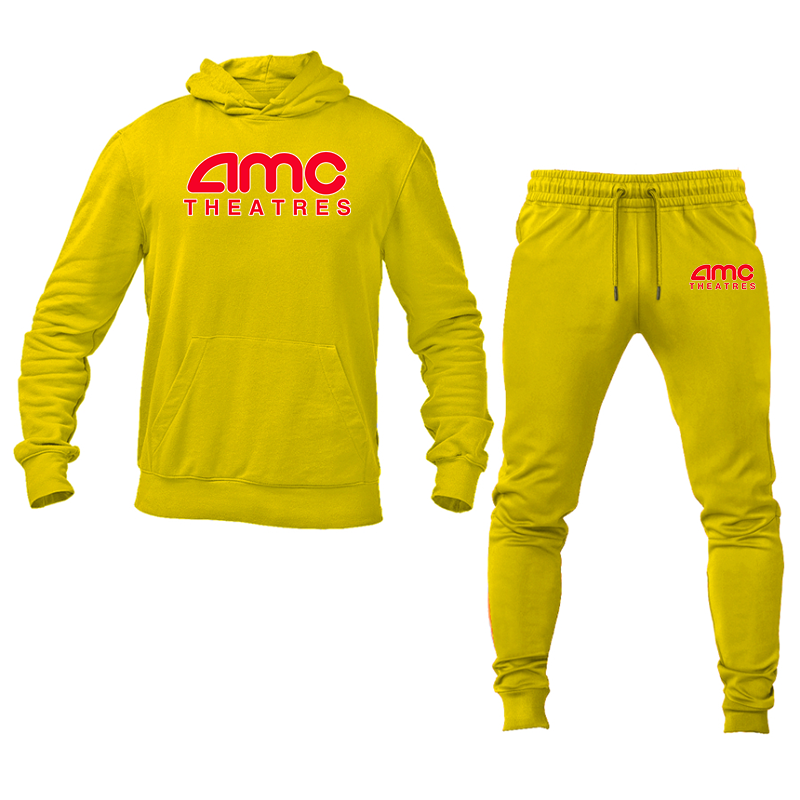 Men's Amc Theatres Hoodie and Joggers Set