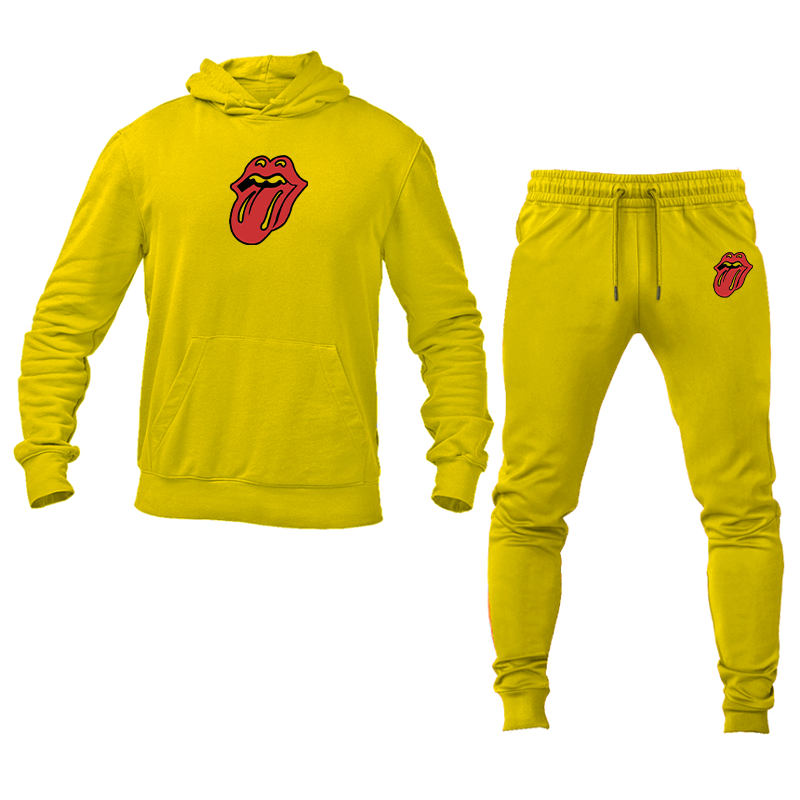 Men's Rolling Stones Hoodie and Joggers Set