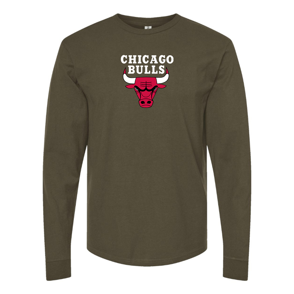 Men's Chicago Bulls Long sleeves T-Shirt