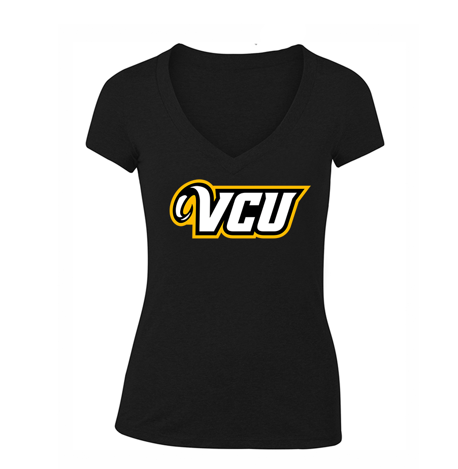 Women's Virginia Commonwealth Rams V-Neck T-Shirt