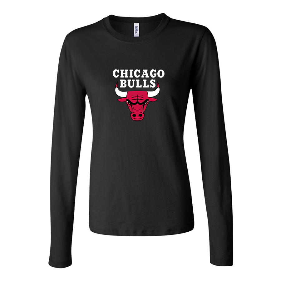 Women's Chicago Bulls Long Sleeve T-Shirt