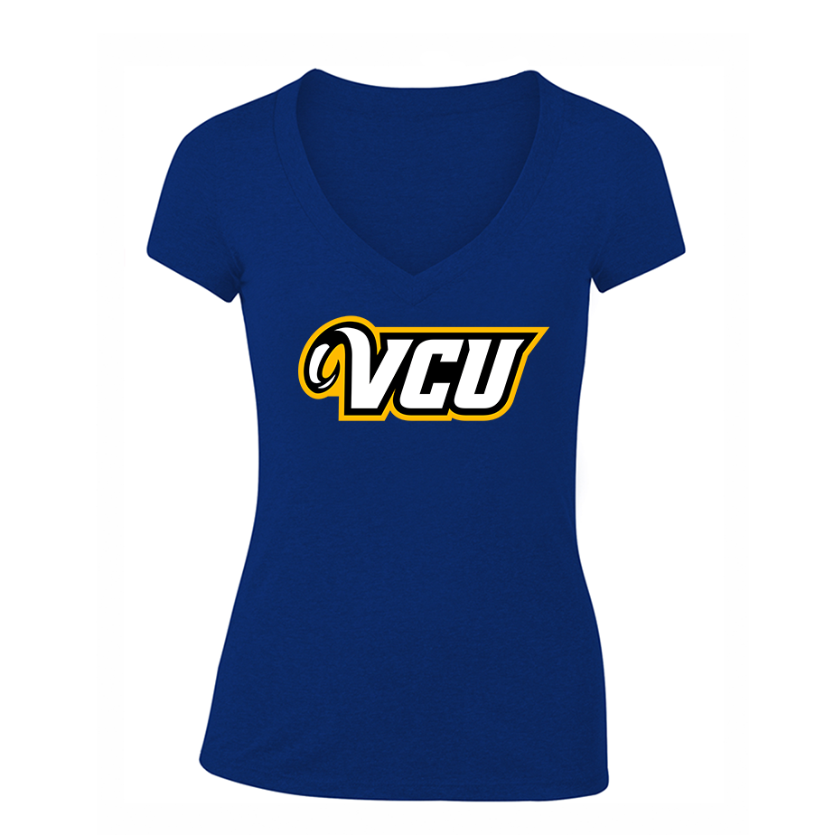 Women's Virginia Commonwealth Rams V-Neck T-Shirt