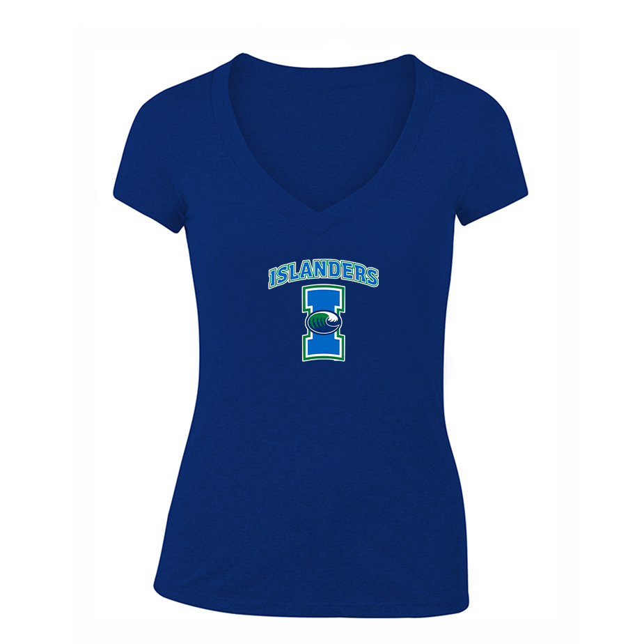 Women's Texas AM CC Islanders V-Neck T-Shirt