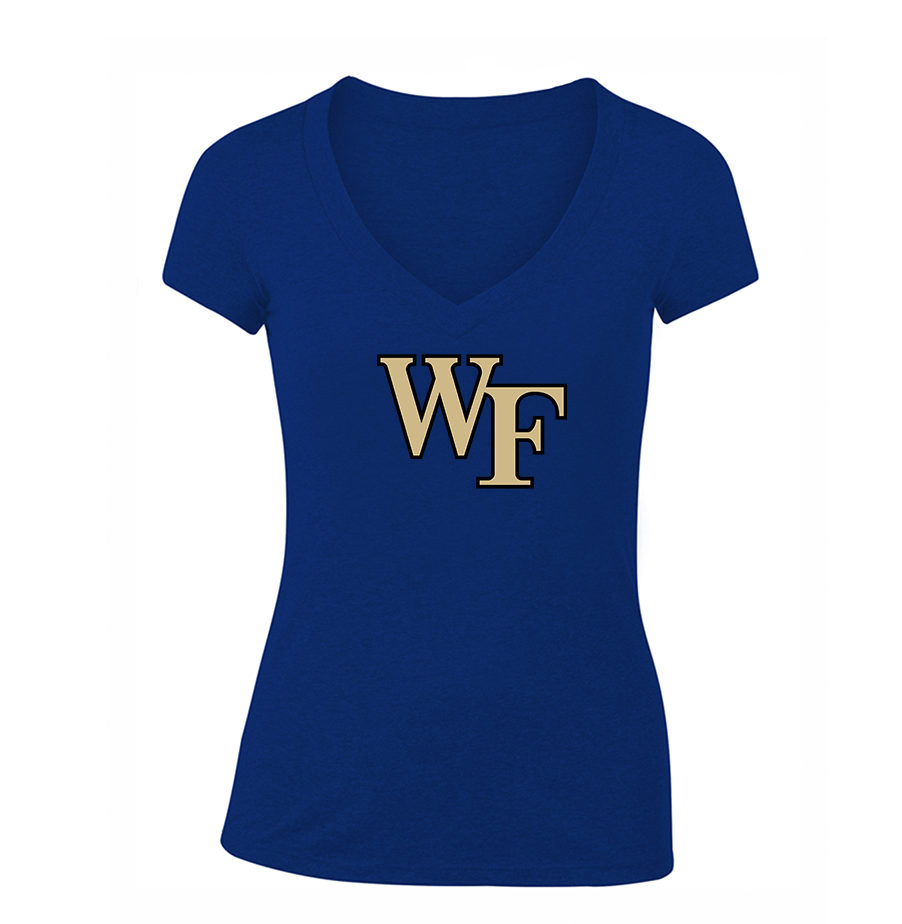 Women's Wake Forest Demon Deacons V-Neck T-Shirt