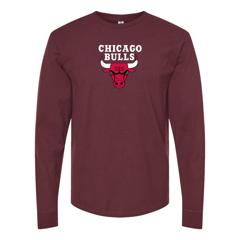 Men's Chicago Bulls Long sleeves T-Shirt