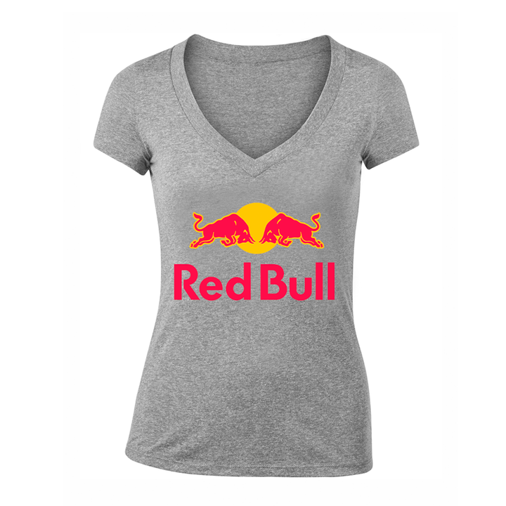 Women's Red Bull V Neck T-Shirt