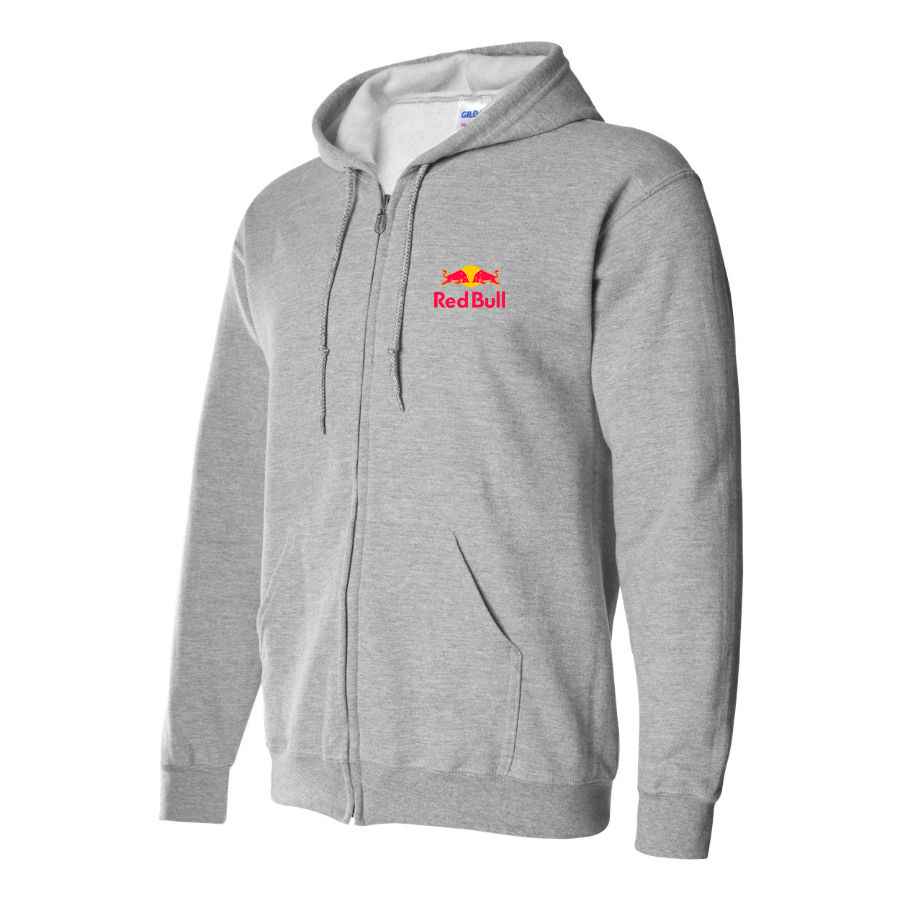 Men's Red Bull Zipper  Hoodie