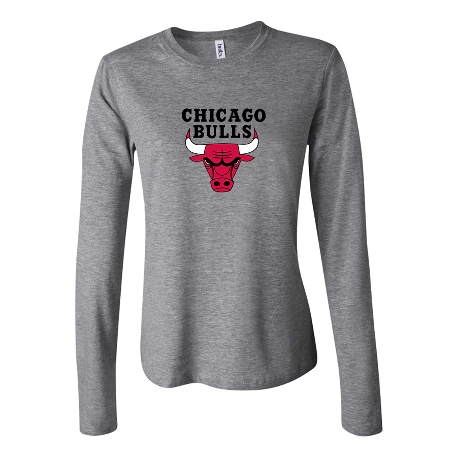 Women's Chicago Bulls Long Sleeve T-Shirt