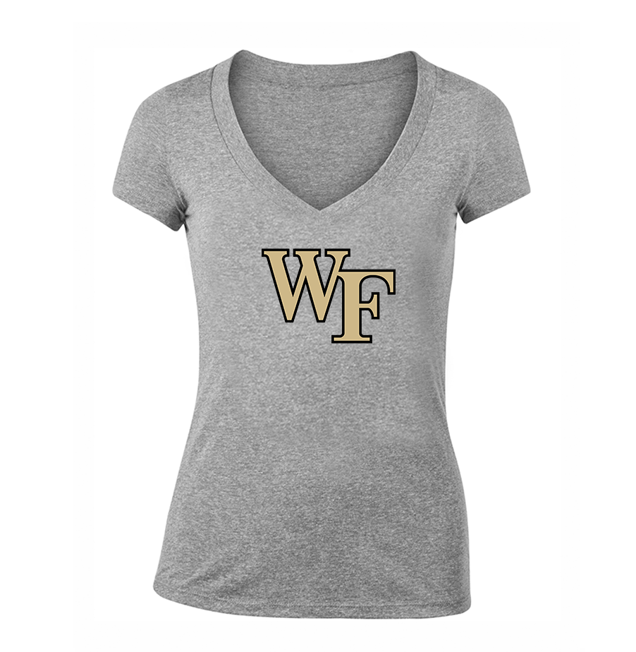 Women's Wake Forest Demon Deacons V-Neck T-Shirt