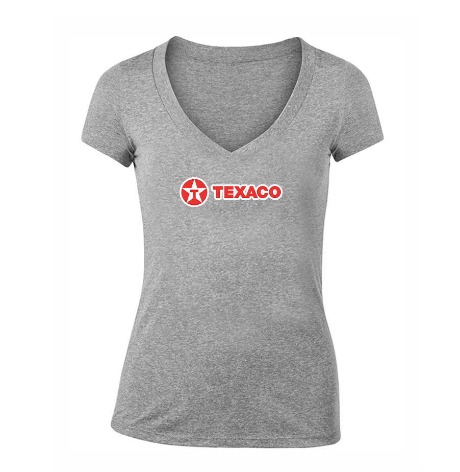 Women's Texaco  V-Neck T-Shirt