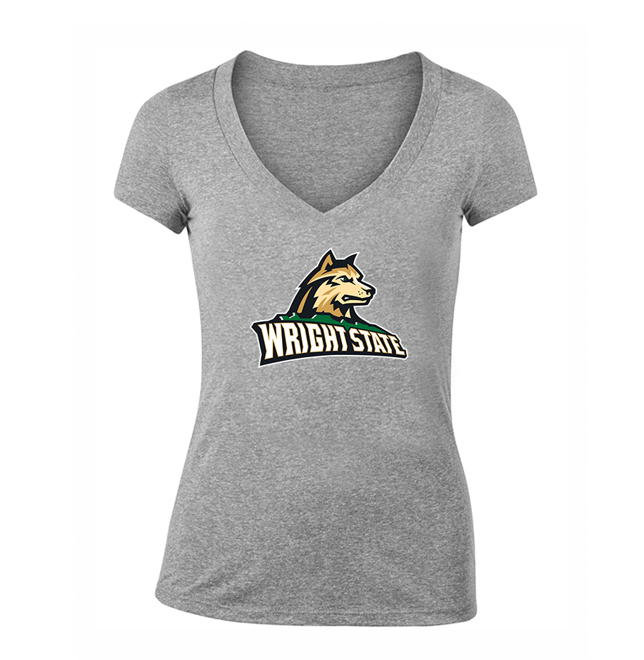 Women's Wright State Raiders V-Neck T-Shirt