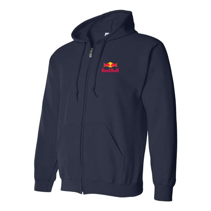 Men's Red Bull Zipper  Hoodie