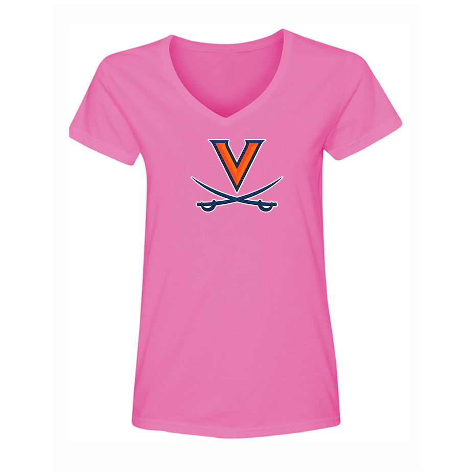 Women's Virginia Cavaliers V-Neck T-Shirt