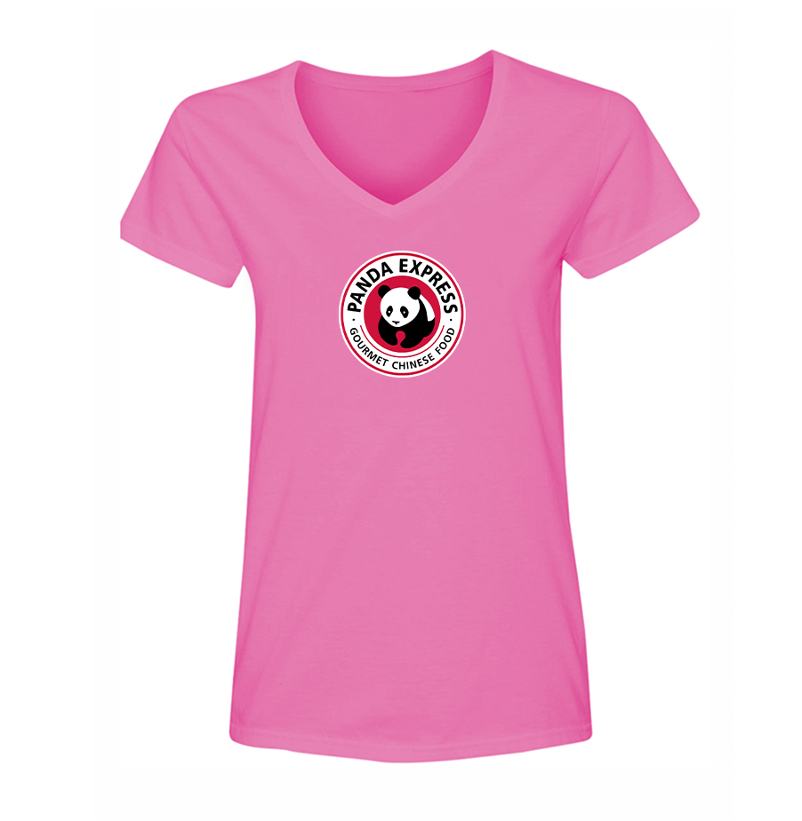 Women's Panda Express V-Neck T-Shirt