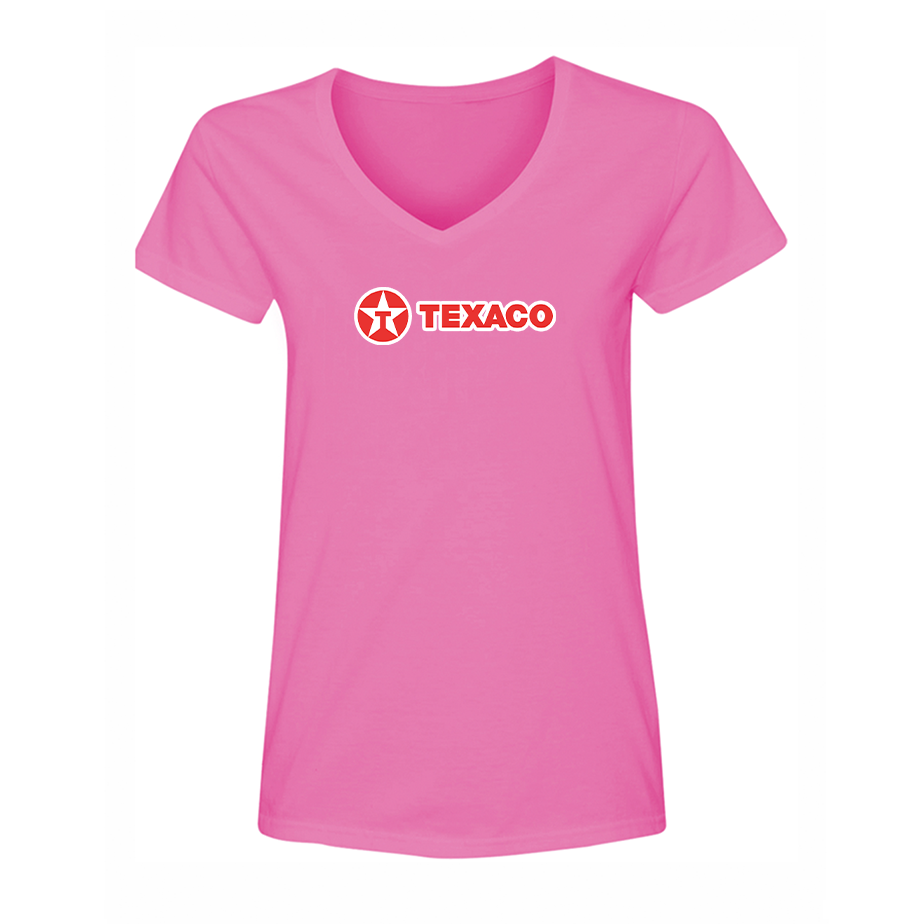 Women's Texaco  V-Neck T-Shirt