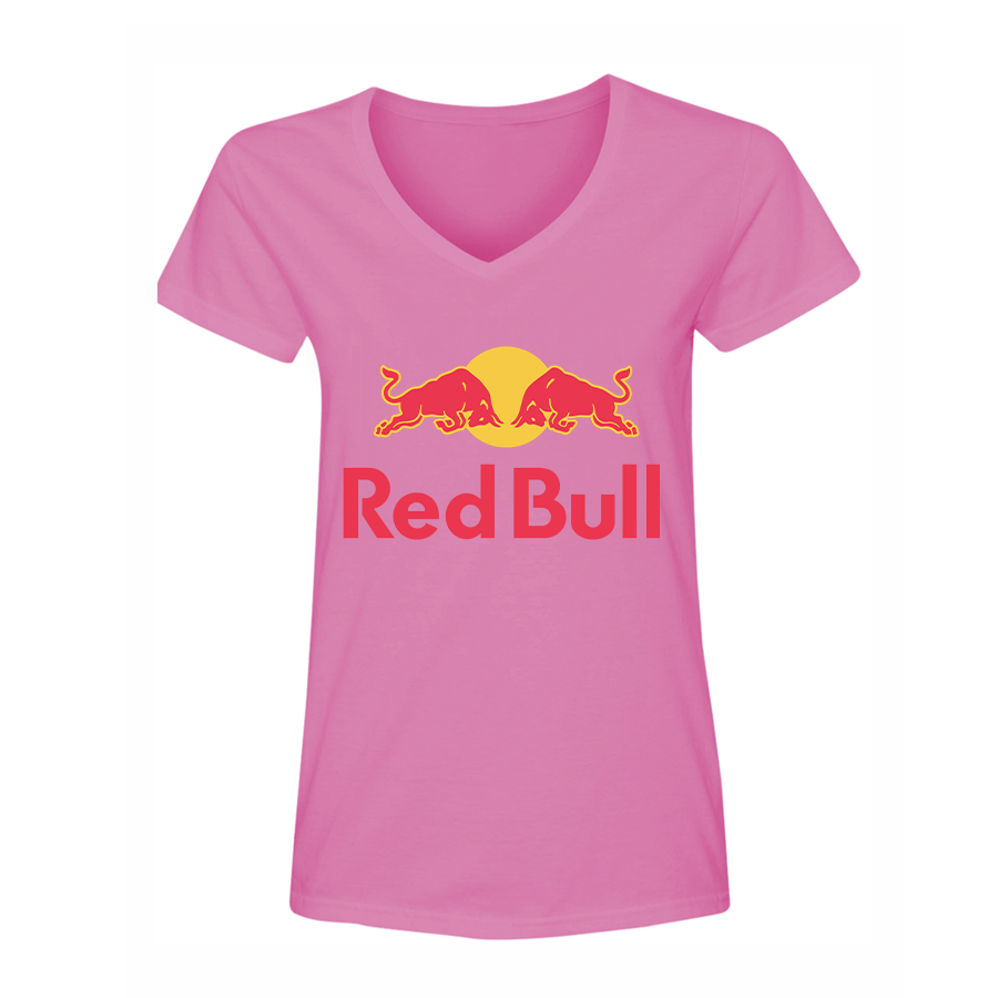 Women's Red Bull V Neck T-Shirt