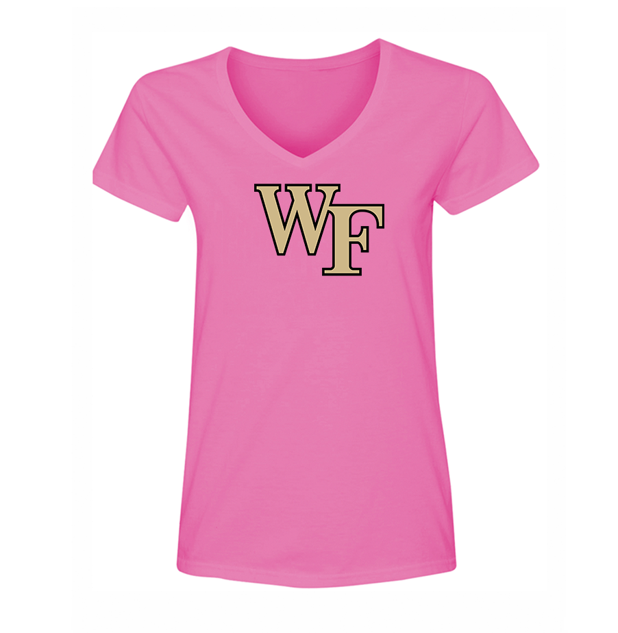 Women's Wake Forest Demon Deacons V-Neck T-Shirt