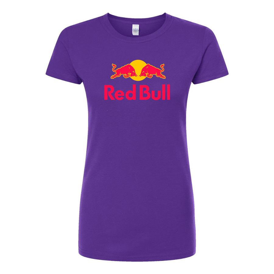 Women's Red Bull Round Neck T-Shirt