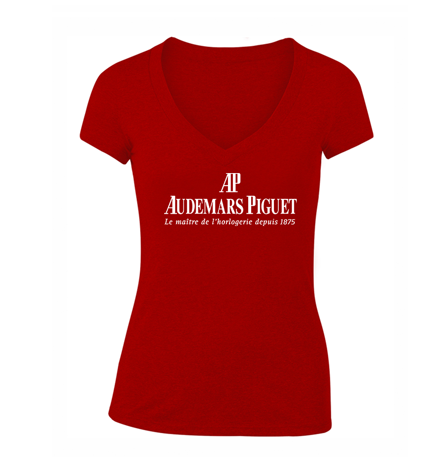 Women's Audemars Piguet  V-Neck T-Shirt