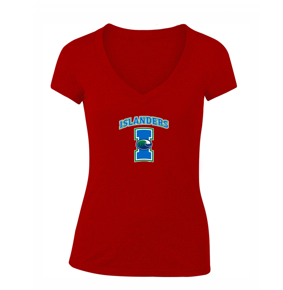 Women's Texas AM CC Islanders V-Neck T-Shirt