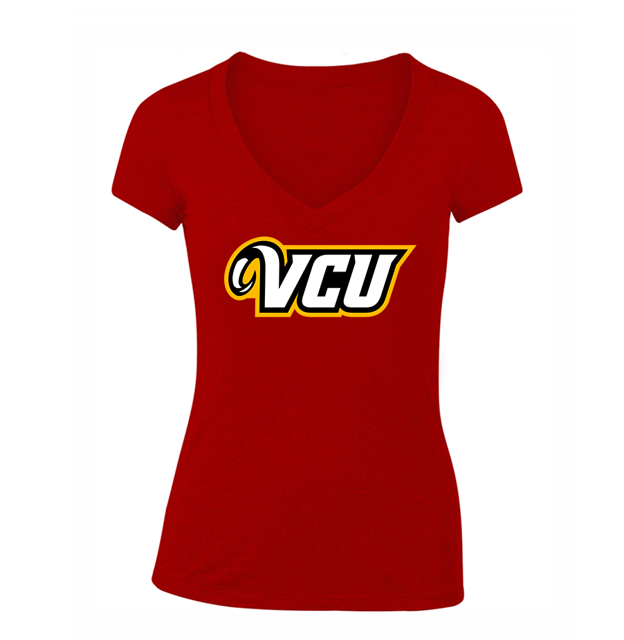 Women's Virginia Commonwealth Rams V-Neck T-Shirt