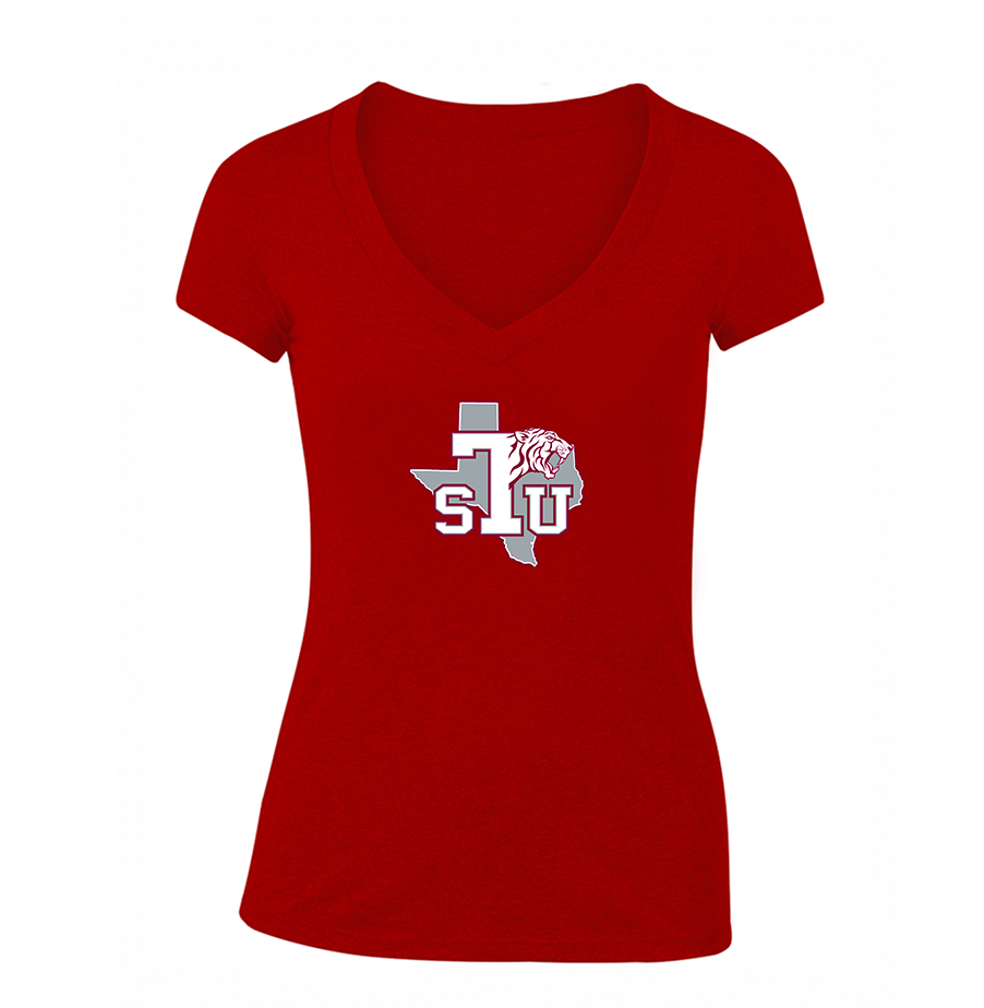 Women's Texas Southern Tigers V-Neck T-Shirt