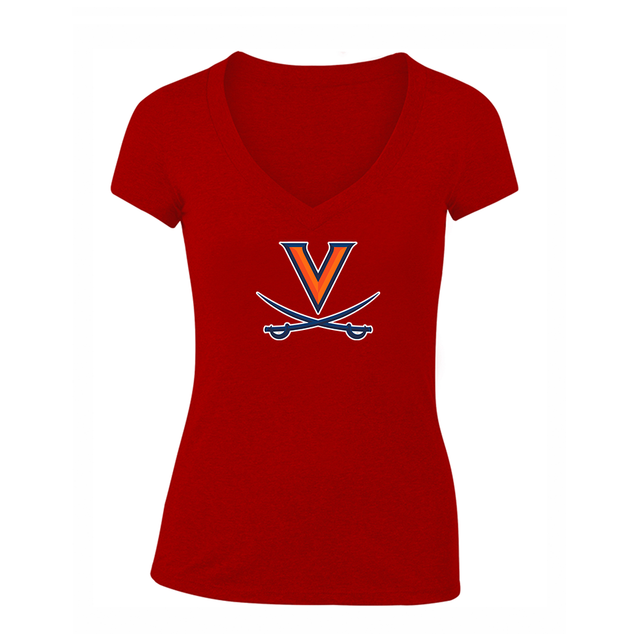 Women's Virginia Cavaliers V-Neck T-Shirt