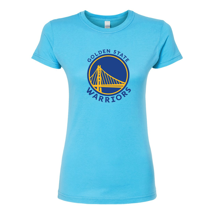 Women's Golden State Warriors Round Neck T-Shirt