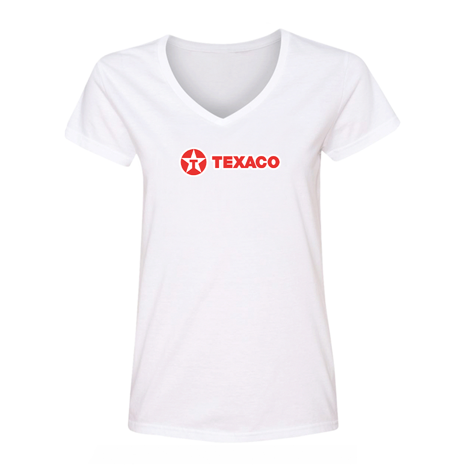 Women's Texaco  V-Neck T-Shirt