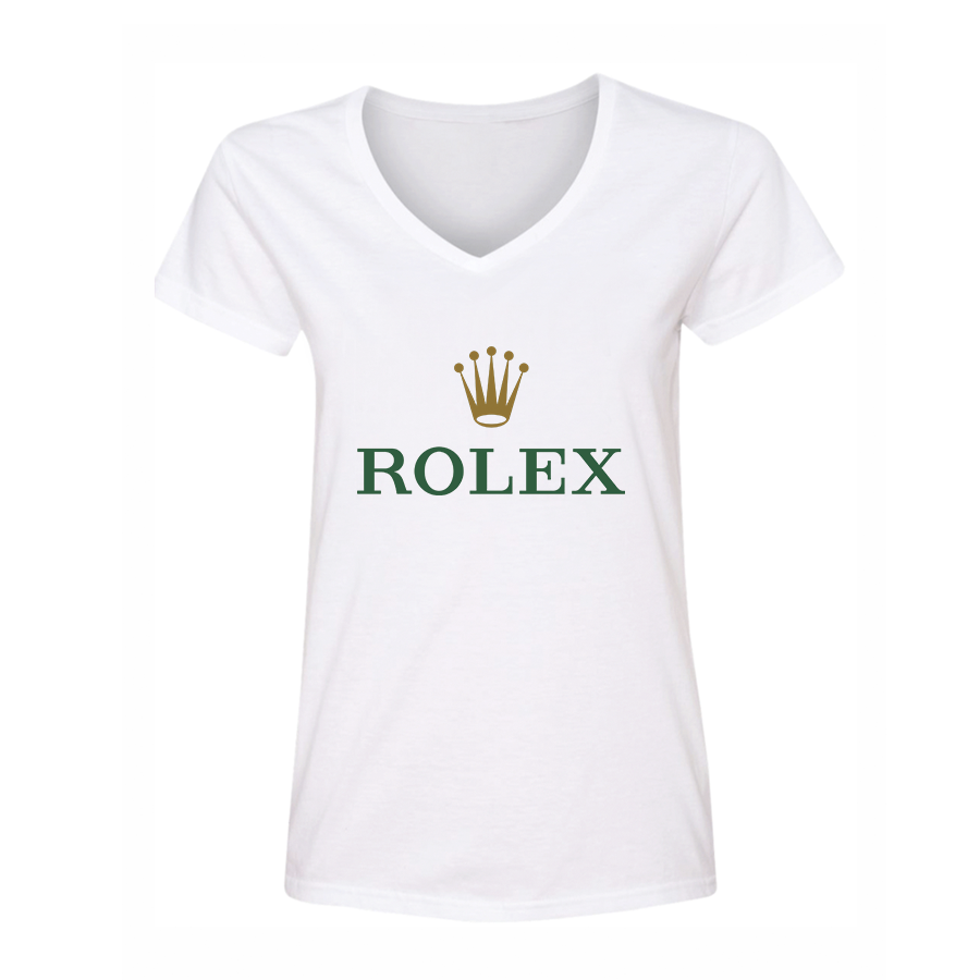 Women's Rolex V Neck T-Shirt